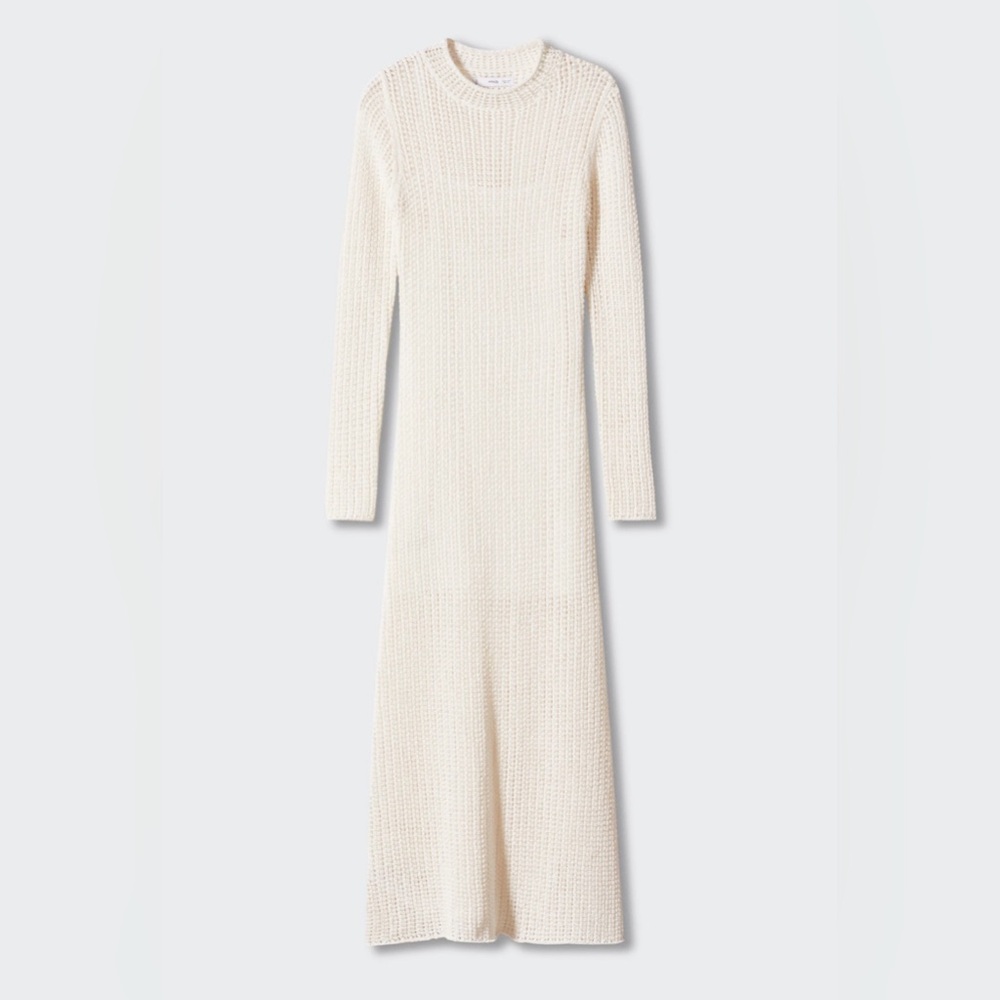 MANGO NWT Knit openwork sweater